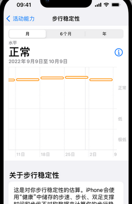 克拉玛依iPhone手机维修如何在iPhone开启'步行稳定性通知'